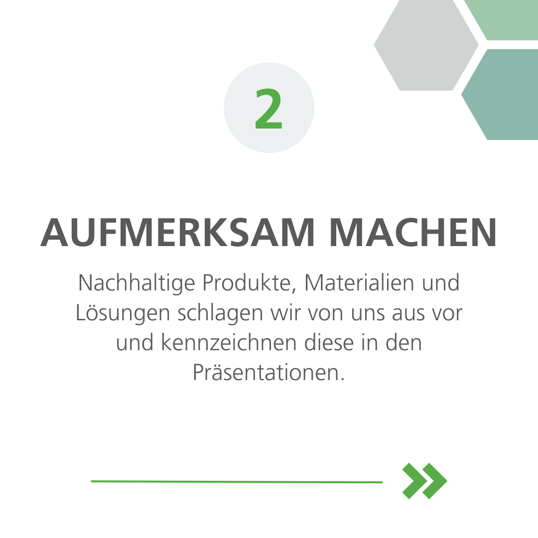 Aufmerksam machen in der Innenarchitektur