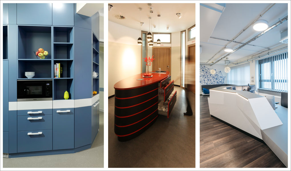 Möbelenwürfe aus unseren Projekten