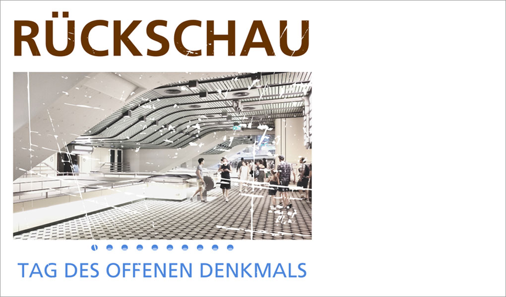 Rückschau vom Tag des offenen Denkmals Innenarchitekten Berlin