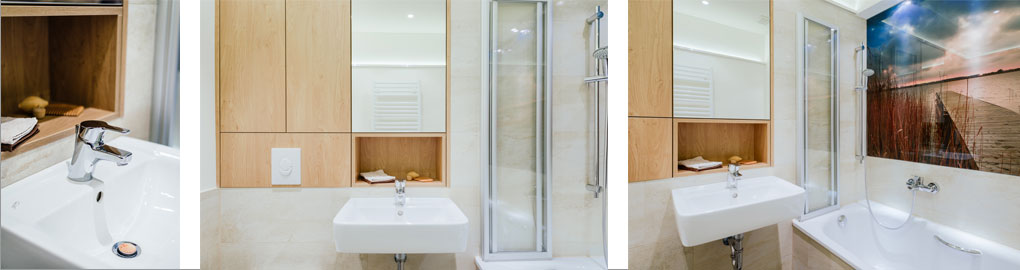 Mini-Bad Oase in Berliner Altbau