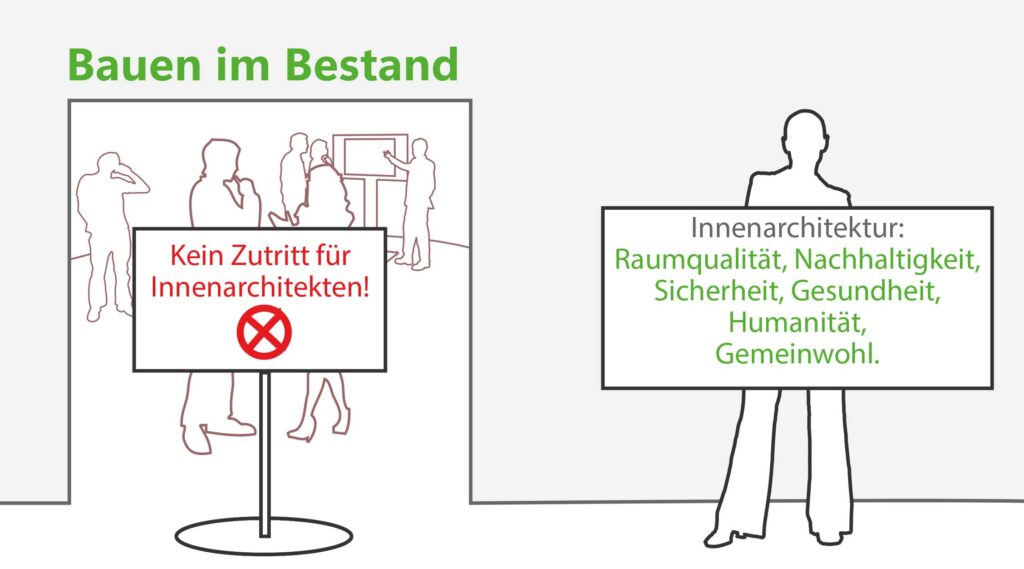 Innenarchitekten ausgeschlossen
