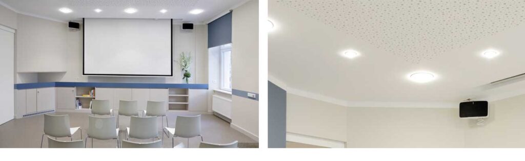 Veranstaltungsraum Akustik Streulochung