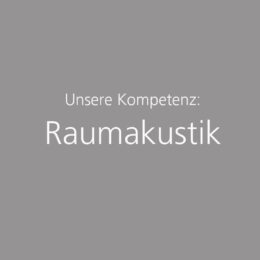Akustik-Raumakustik
