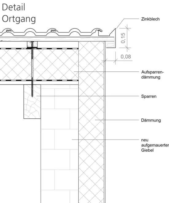 Detail Ortgang Denkmalschutz