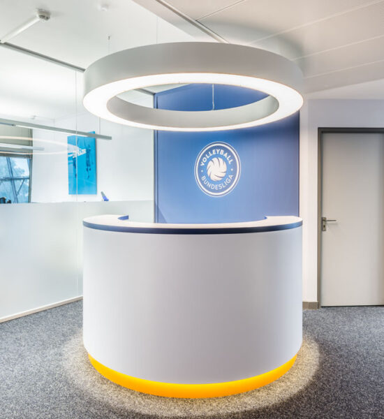 Kleiner Empfang, geplant von raumdeuter, Innenarchitekt in Berlin